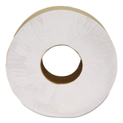Morcon Paper Morsoft Millennium Jumbo Bath Tissue, 2-Ply, White, 9