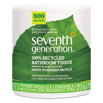 SEV137038 - Seventh Generation 100% Recycled Jumbo Roll Bathroom Tissue