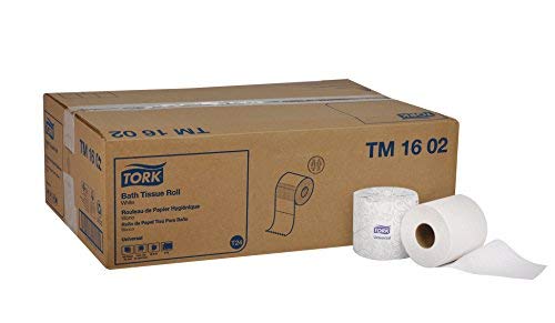Tork Universal TM1602 Bath Tissue Roll, 2-Ply, 4