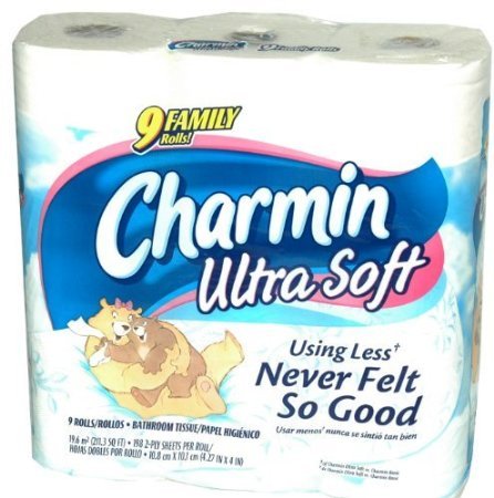 Charmin Ultra Soft Bathroom Tissue Family Rolls (18 Family Rolls)