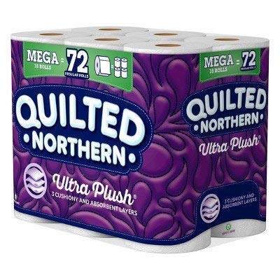 Quilted Northern Ultra Plush Toilet Paper - 18 Mega Rolls
