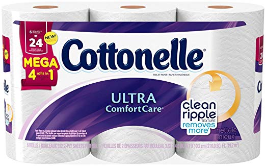Cottonelle Ultra Comfort Care Toilet Paper Mega Rolls - 6 CT