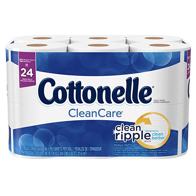 Cottonelle Professional Ultrasoft Bulk Toilet Paper for Business (12456), Standard Toilet Paper Rolls, 48 Rolls/Case for Business (4 Packs of 12)