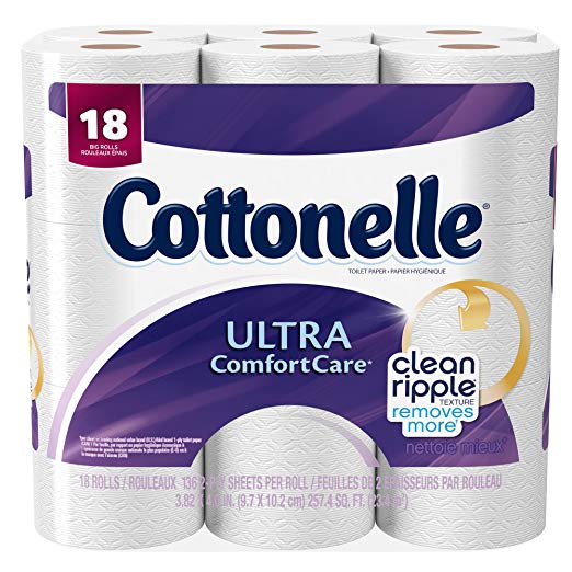 Cottonelle Ultra Comfort Care Big Roll Toilet Paper, 18 Count