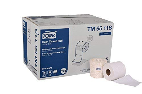 Tork Premium TM6511S Bath Tissue Roll, 2-Ply, 4