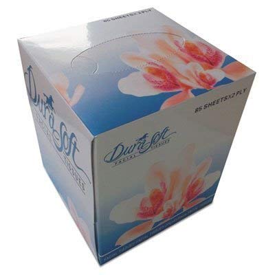 General Dura Soft Facial Tissues Cube GEN852D (36 boxes)