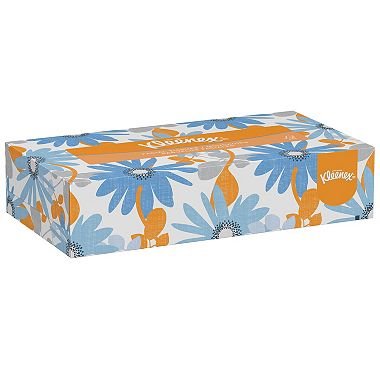 Kleenex(R) FSC Certified 2-Ply Facial Tissue Pop-Up Boxes, 8 1/4in. x 8 1/2in, White, 100 Tissues Per Box, Carton Of 36 Boxes