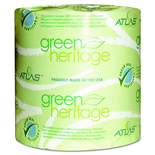 Green Heritage 276 2-Ply Bathroom Tissue, 4.1