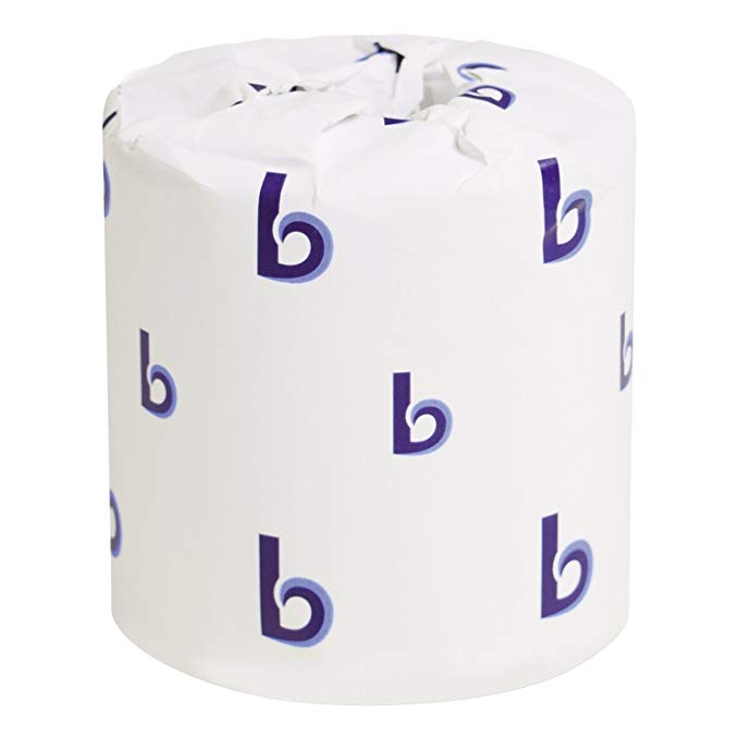 Bathroom Tissue, Standard, 2-Ply, White, 4 x 3 Sheet, 500 Sheets/Roll, 96/Carton, Sold as 2 Carton, 96 Each per Carton