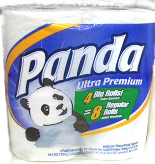 Panda Ultra Premium Toilet Tissue (4 Roll)