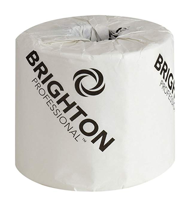 Brighton Professional Bath Tissue Rolls, 2-Ply, 96 Rolls/Case