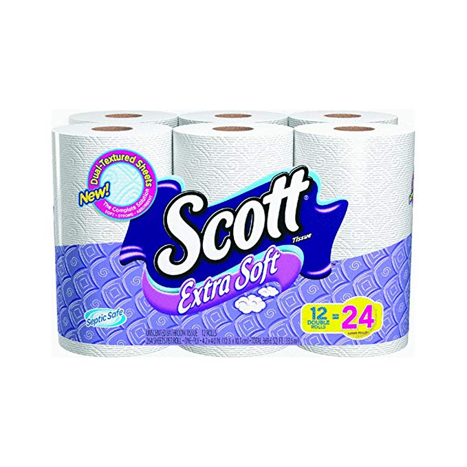 Scott 12-Pack Extra Soft Toilet Tissue