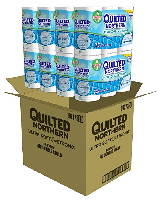 Quilted-Northern, , New Ultra Soft and Strong Bath Tissues 96 Roll Package