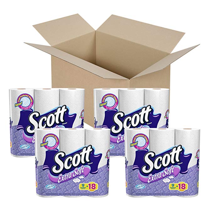 Scott Extra Soft Bath Tissue Rolls (72 Count)