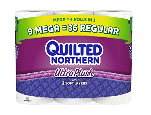 Quilted Northern Ultra Plush Bath Tissue, 9 Count