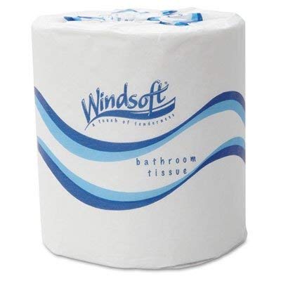 WIN2405 - Facial Quality Toilet Tissue, 4 1/2quot; X 3quot;, 500/roll, 2-ply, White by Windsoft