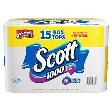 Scott CW-543303-36 Scott Toilet Paper - 36 in Case