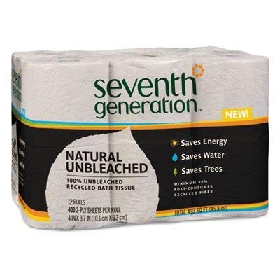 SEVENTH GENERATION BATH TISSUE-NATURAL UNBLEACHED