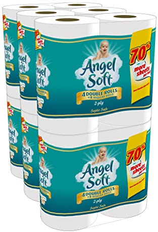 Angel Soft Double Rolls, 24 Count