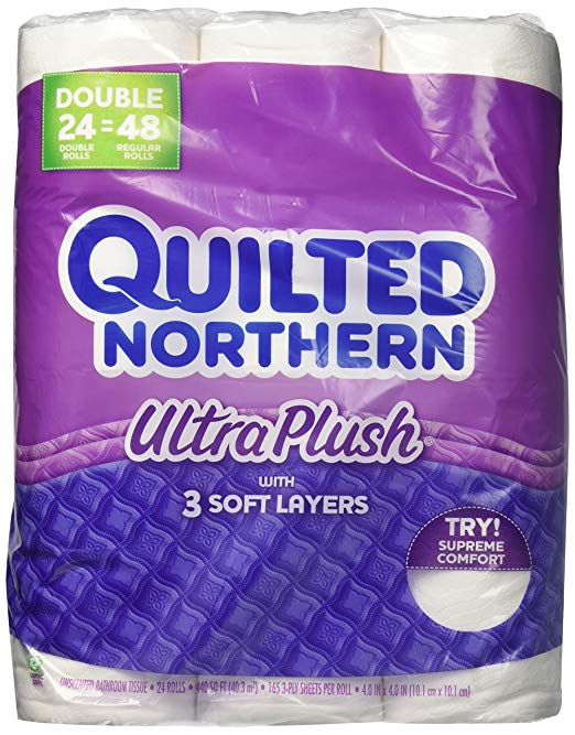 Quilted Northern Ultra Plush Toilet Tissue - Double Roll - 24 pk